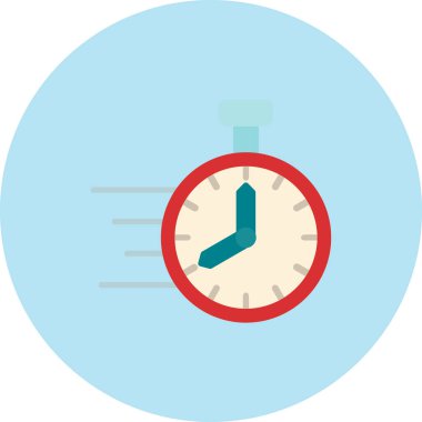 Zaman yönetimi simgesi vektör illüstrasyonu