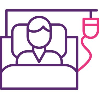 Dizüstü bilgisayarı ve akıllı telefonu olan bir iş adamı.