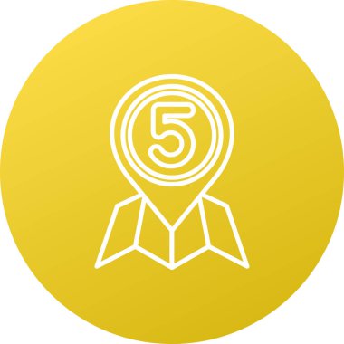 ödül rozeti simgesi, basit vektör illüstrasyonu