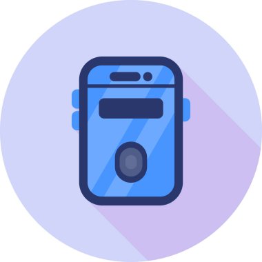 - Telefon. Web simgesi basit illüstrasyon