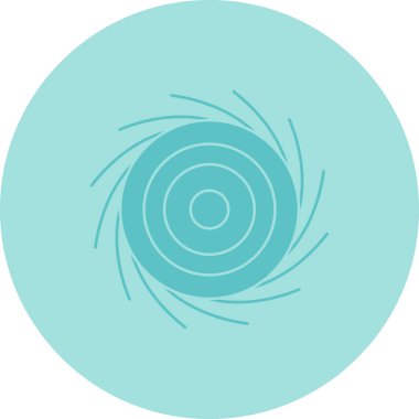 Dairesel testere simgesi, vektör