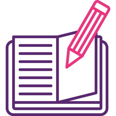 Modern simgenin vektör illüstrasyonu