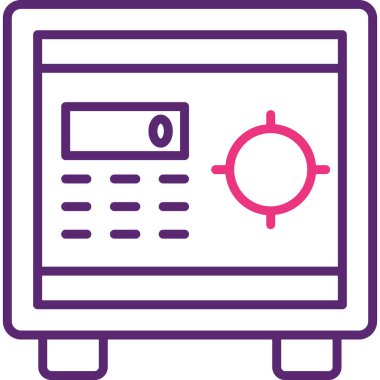 Modern simgenin vektör illüstrasyonu