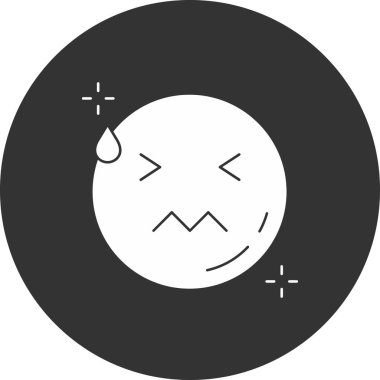 emoticon emoji duygu vektörü çizimi