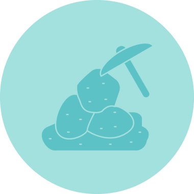 bir yılanın vektör simgesi