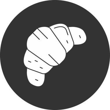 Siyah ve beyaz simgesinin vektör illüstrasyonu