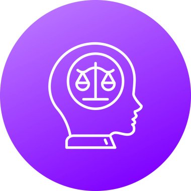 vektör adalet simgesi