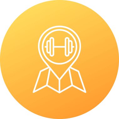 Kulaklık simgesinin vektör illüstrasyonu