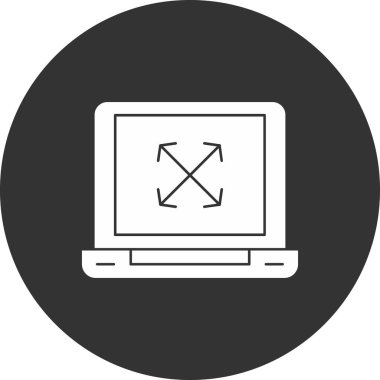 vektör dizüstü simgesi illüstrasyonu