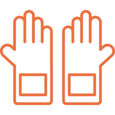 Bir insan simgesinin vektör illüstrasyonu