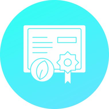 Belge. Web simgesi basit illüstrasyon