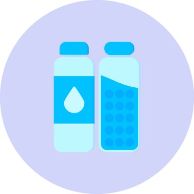 Su damlasının vektör çizimi