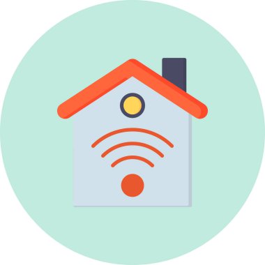 Wi-Fi vektör simgesi. Beyaz arkaplanda izole edilmiş basit bir illüstrasyon vektörü. Web 'deki grafik tasarım sembolü ve yazılım ve baskı için tasarlanmış.