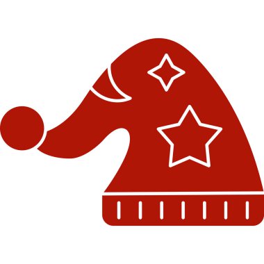 Yıldızlı Noel şapkası