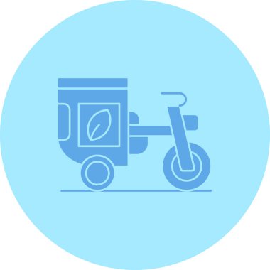 Mobilet. Web simgesi basit illüstrasyon