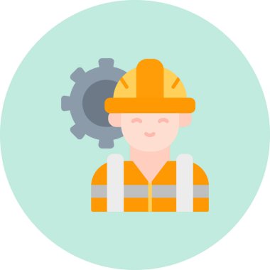 dişli vektör tasarımı olan işçiler