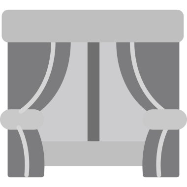 davulun modern düz ikon vektör illüstrasyonu