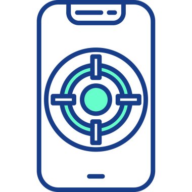 seo modern simgesinin vektör illüstrasyonu