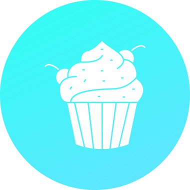 Tatlım. Web simgesi basit tasarım