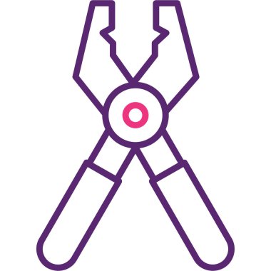 scissors icon. outline illustration of barber vector icons for web