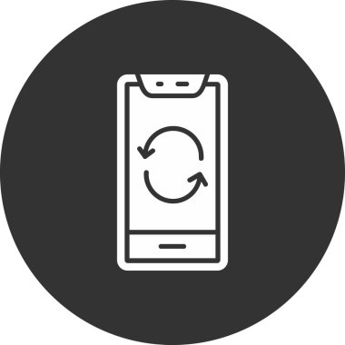 Akıllı telefon vektör çizim