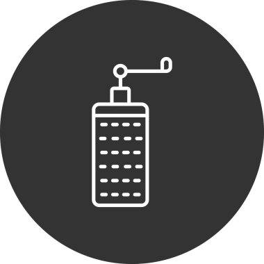 Modern oto tamir simgesinin vektör illüstrasyonu