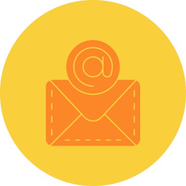 e- posta ileti vektörü simgesi