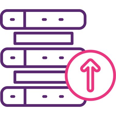 seo modern simgesinin vektör illüstrasyonu