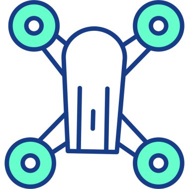 İHA. Web simgesi basit tasarım