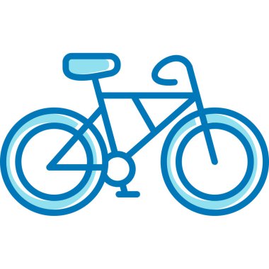 Bisiklet. Web simgesi basit tasarım