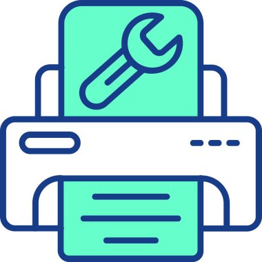 Onarım. Web simgesi basit illüstrasyon