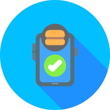 Düz vektör simge kontrol