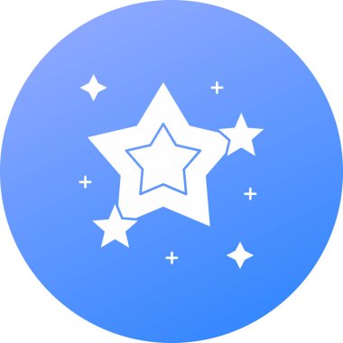 yıldız simgesi vektör illüstrasyonu