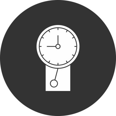 Modern b 'nin vektör illüstrasyonu simge alarm saati yoksunu