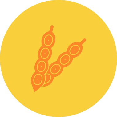 Sosis. Web simgesi basit illüstrasyon