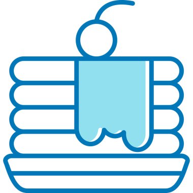 Çizgi film simgesinin vektör çizimi