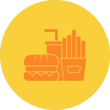 Gıda simgesinin vektör illüstrasyonu