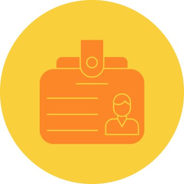 İş simgesinin vektör illüstrasyonu