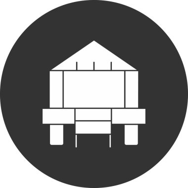 Modern b 'nin vektör illüstrasyonunda simge eksikliği