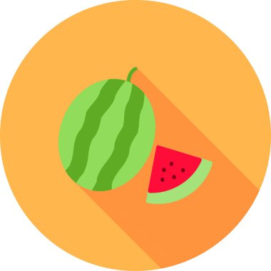 Karpuz Meyve vektör simgesi