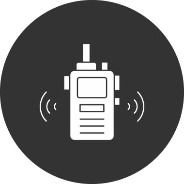 ses radyo vektörü sembol tasarımı