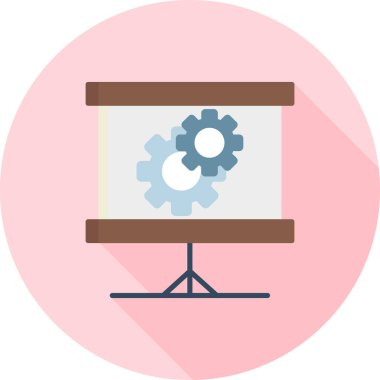 Bir web simgesinin vektör illüstrasyonu