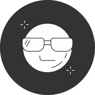 Vektör illüstrasyonu, simge ögesi arkaplanı