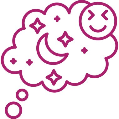 Mutlu gülümseme simgesi, basit bir çizim