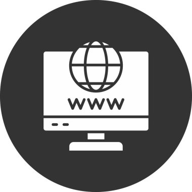 İnternet tarayıcı vektör simgesi