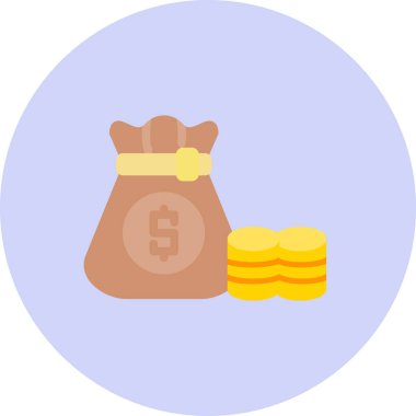 para çantası vektör simgesi