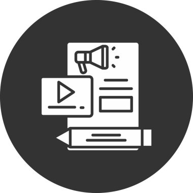 seo modern simgesinin vektör illüstrasyonu