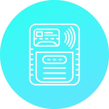 Eşsiz Klima Satır Vektörü Simgesi