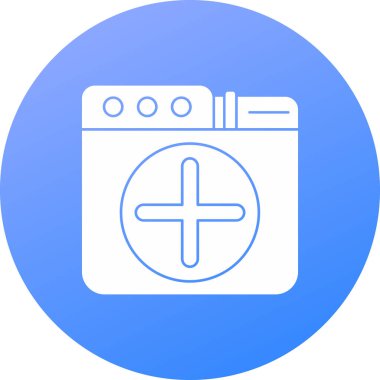 Çizgi Batarya simgesi beyaz arkaplanda izole edildi. Şimşek sembolü. Renkli taslak konsepti. Vektör