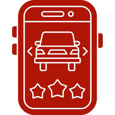 araba sigortası simgesi, vektör illüstrasyon tasarımı